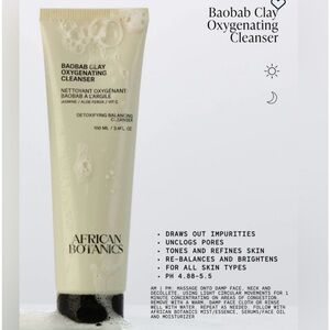 African Botanics Baobab Clay Oxygenating Cleanser - Cream